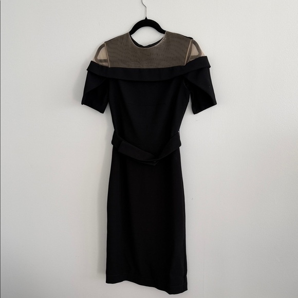 gloria coelho Dresses & Skirts - Elegant Black and Tan Dress